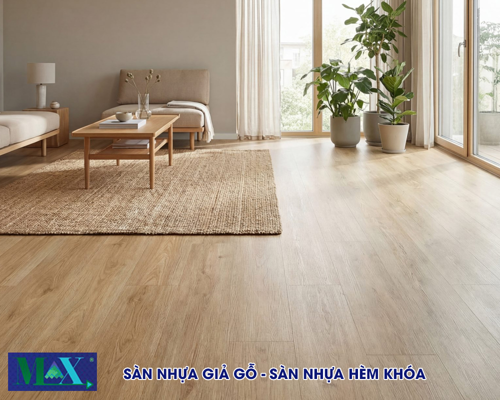 Thi công Sàn nhựa hèm khóa trong nhà MAXFLOOR tại Quận Nam Từ Liêm, Hà Nội